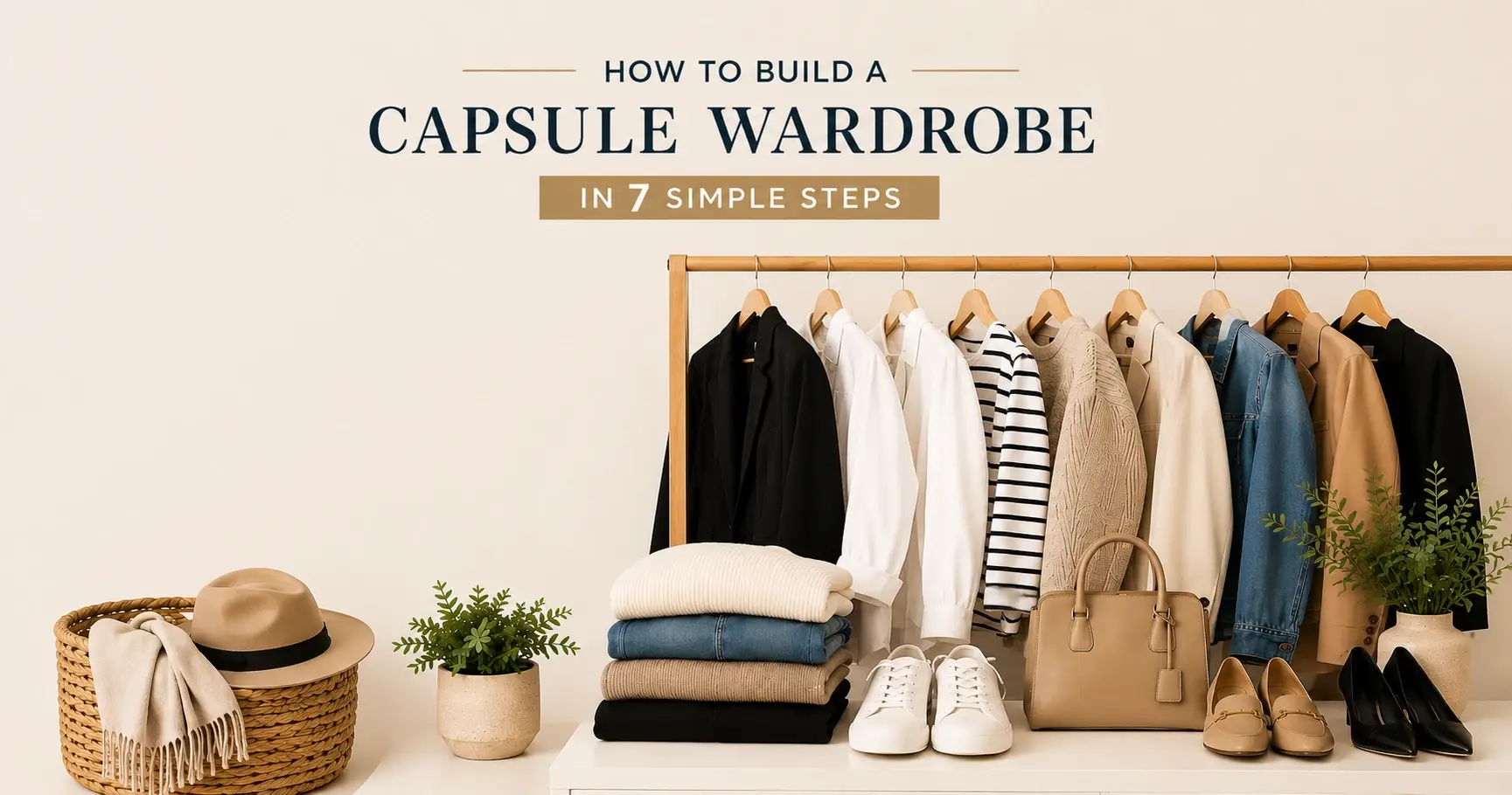 How to Build a Capsule Wardrobe in 7 Simple Steps - Capsulee Wardrobe