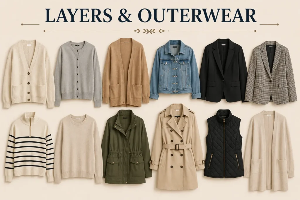 Teacher wardrobe layers