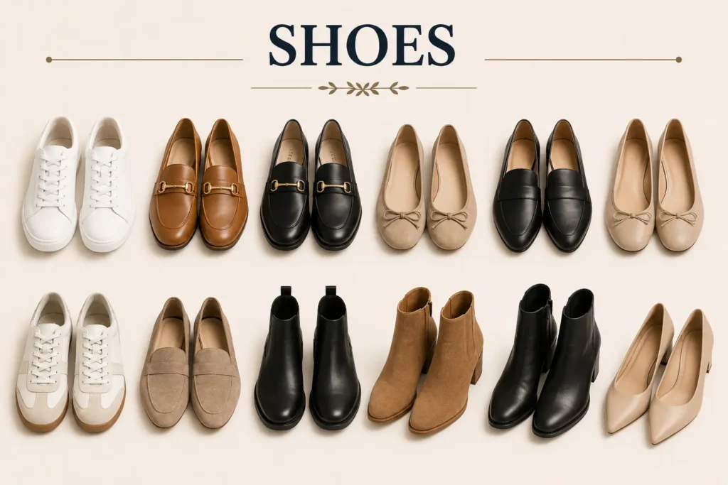Teacher wardrobe shoes