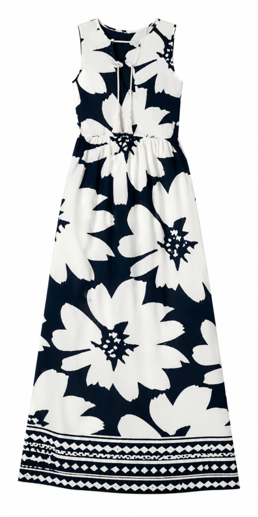 Carry-on capsule wardrobe dress