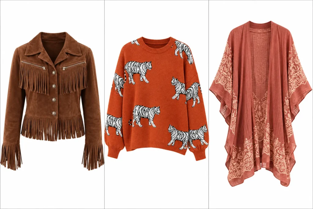 boho layers for capsule wardrobe
